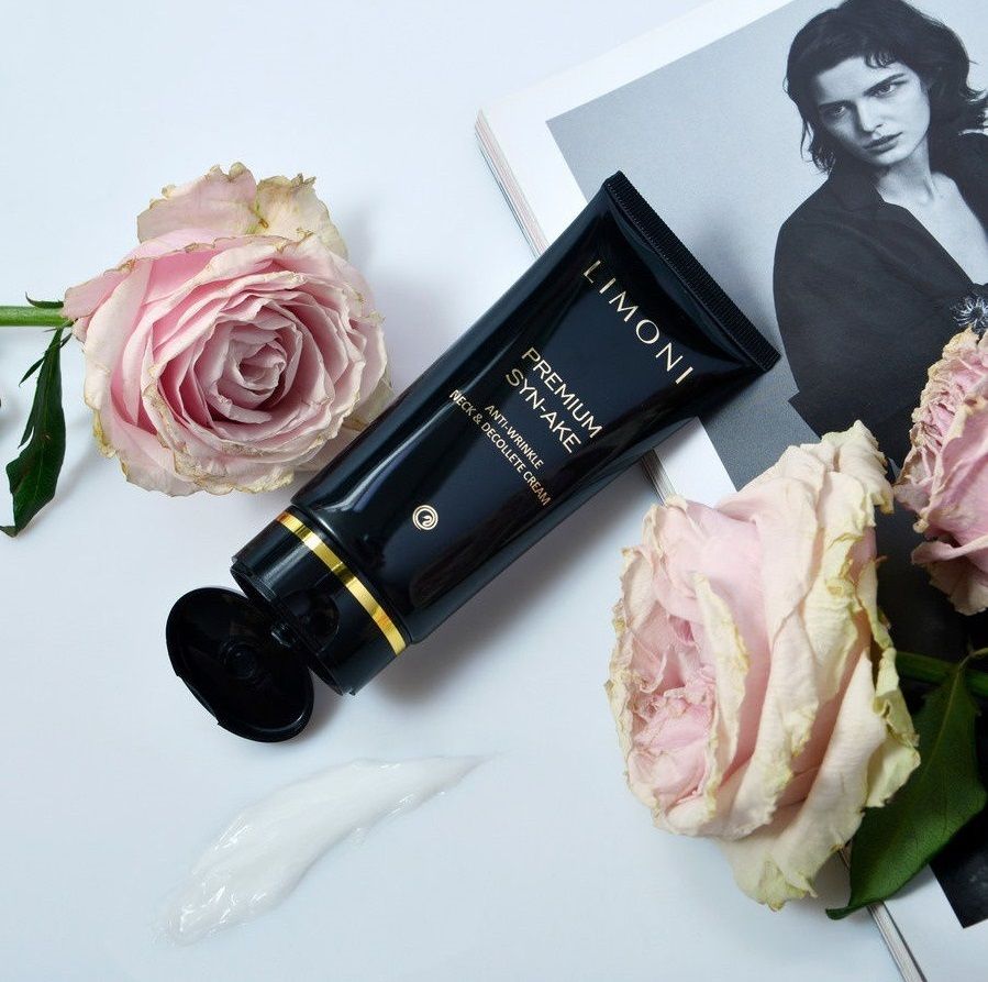 Антивозрастной крем со змеиным ядом для шеи и декольте Anti-Wrinkle ...
